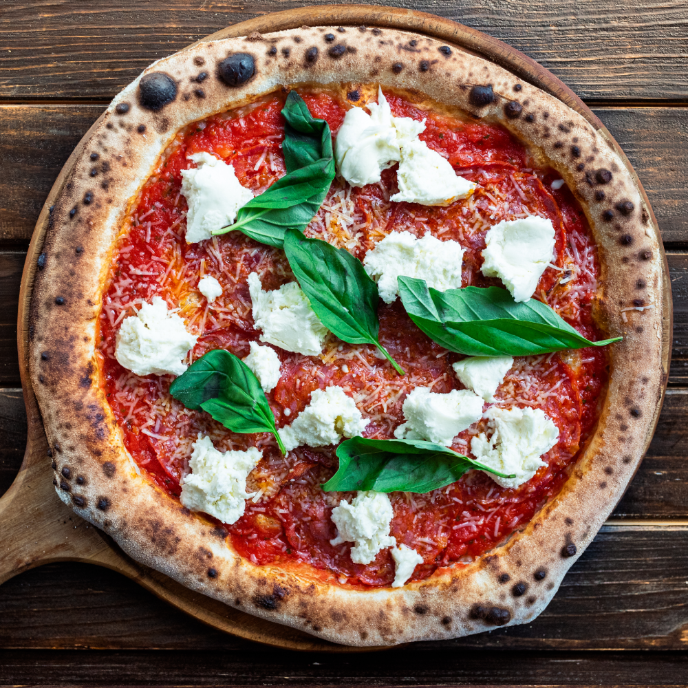 Pizza Margherita fior di latte